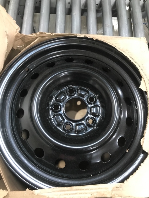 Photo 1 of Dorman 939-247 16 x 6.5 In. Steel Wheel Compatible with Select Nissan Models, Black