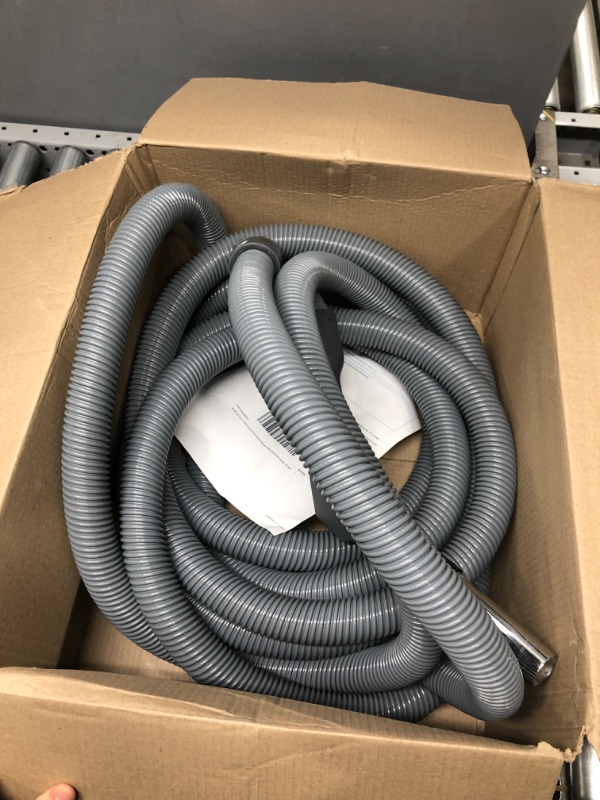 Photo 2 of 30ft Central Vacuum Low Voltage On/Off Hose
