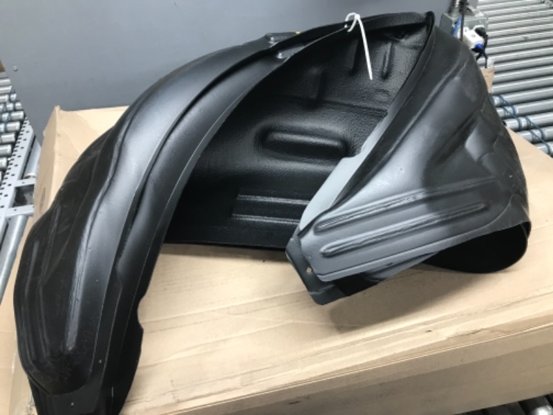 Photo 4 of **UNIT BENT** REVIEW PHOTOS** Husky Liners Wheel Well Guards | Rear Wheel Well Guards - Black | 79131 | Fits 2017-2022 Ford F-250/F-350 Super Duty 2 Pcs
