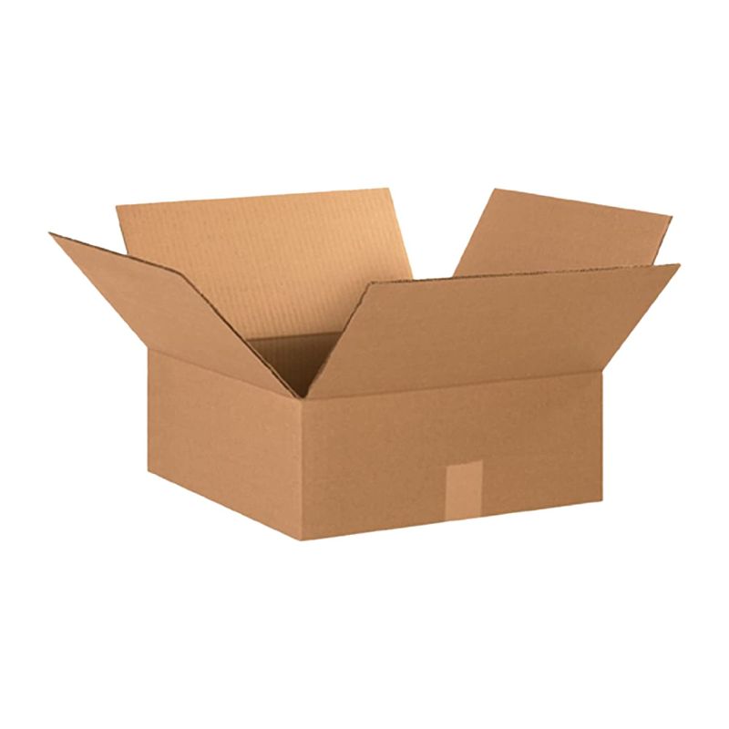 Photo 1 of AVIDITI Shipping Boxes Flat, 15"L x 15"W x 6"H 25-Pack | Corrugated Cardboard Box for Packing, Moving and Storage 15x15x6 15156
