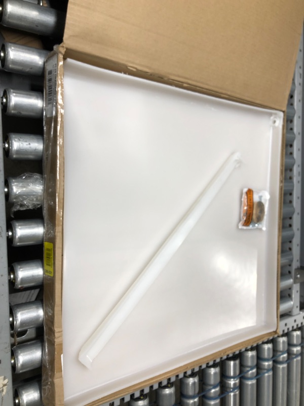 Photo 2 of Westland Sales PI-24 Splendid Drain-A-Way Pan - 24- 1/2" , White