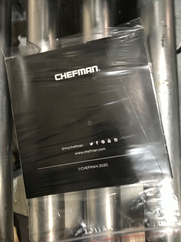 Photo 2 of ***PARTS ONLY// INCOMPLETE *** CHEFMAN Large Air Fryer Max XL 8 Qt, Healthy Cooking, User Friendly, Nonstick Stainless Steel, Digital Touch Screen with 4 Cooking Functions, BPA-Free, Dishwasher Safe Basket, Preheat & Shake Reminder
