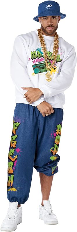 Photo 1 of 90'S Hip Hop Mens Adult Halloween Costume
