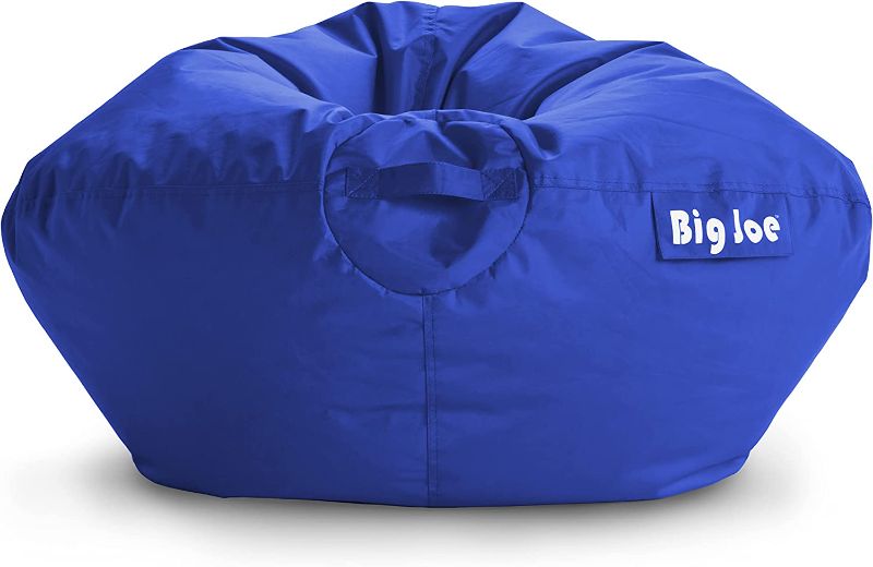 Photo 1 of Big Joe Classic Beanbag Chair, Sapphire 28"D x 27.5"W x 16"H
