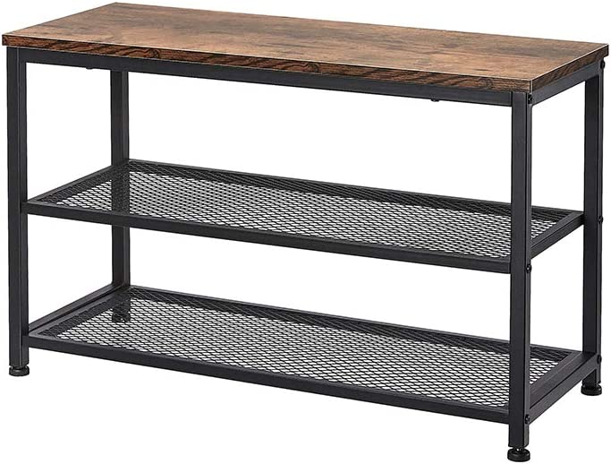 Photo 1 of AZL1 Life Concept Shoe Bench, 3-Tier Shoe Rack, Placement Shelves with Seat for Entryway, Living Room and Hallway
