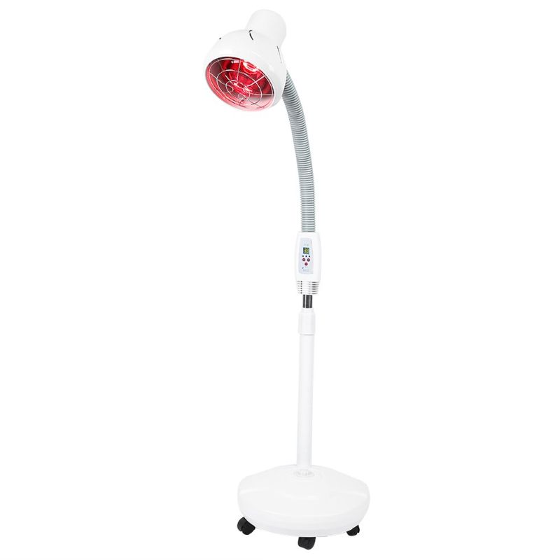 Photo 1 of Infrared Light Heating Floor Lamp 275W for Thermotherapy Muscle Pain Relief Accupuncture Beauty Treatment Dimmable Heat with Stand & Flexible Arm(US)
