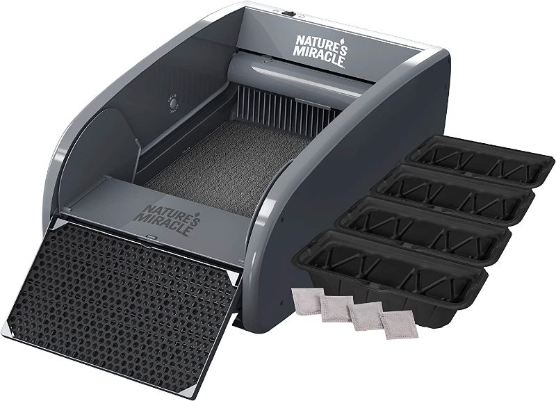 Photo 1 of Nature's Miracle™ Multi-Cat Self-Cleaning Litter Box

