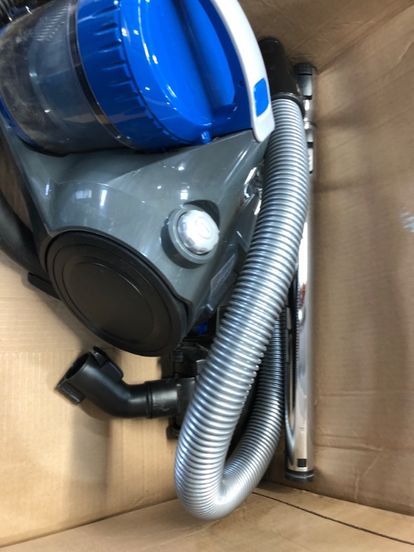 Photo 4 of *nonfunctional* eureka WhirlWind Bagless Canister Vacuum Cleaner, Lightweight Vac for Carpets and Hard Floors, Blue
