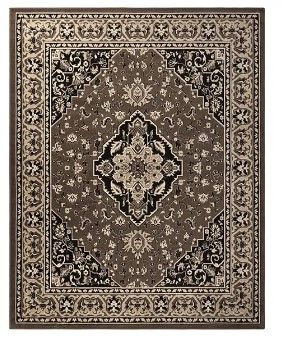 Photo 1 of 4'x6' Superior Glendale Traditional Ornate Floral Medallion Indoor Area Rug
