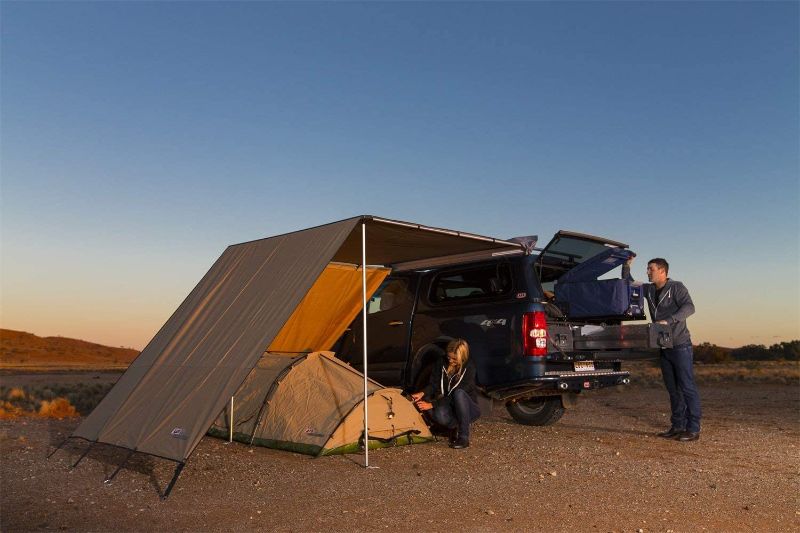 Photo 1 of ARB 813207 Touring Windbreak Front 2000mm 6.5´ ARB Awning Accessory, Ideal for Camping/Outdoor/Sun Shade Extension for ARB Awnings, Easy to Set UP
