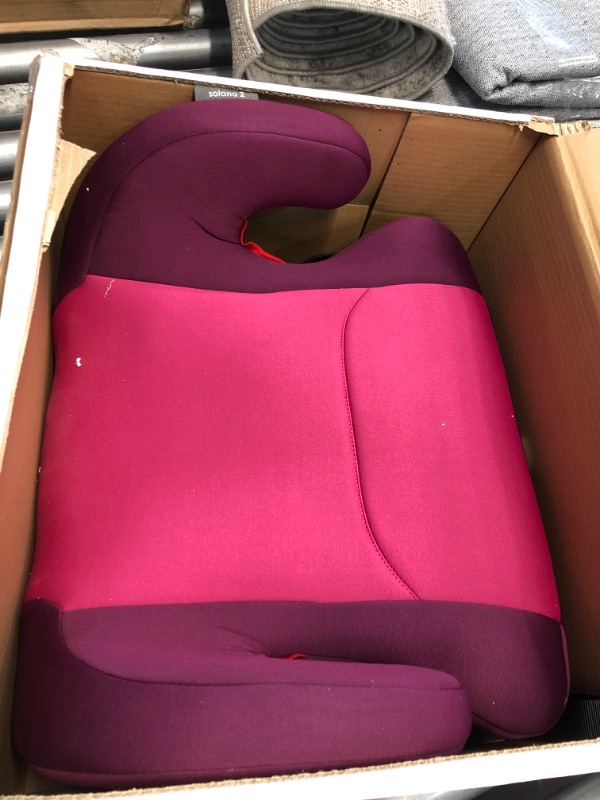 Photo 2 of Diono Solana 2 XL, Dual Latch Connectors, Lightweight Backless Belt-Positioning Booster Car Seat, 8 Years 1 Booster Seat, Pink 2019 LATCH Connect Single Pink