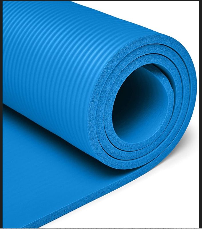 Photo 1 of Amazon Basics 1/2-Inch Extra Thick Exercise Yoga Mat