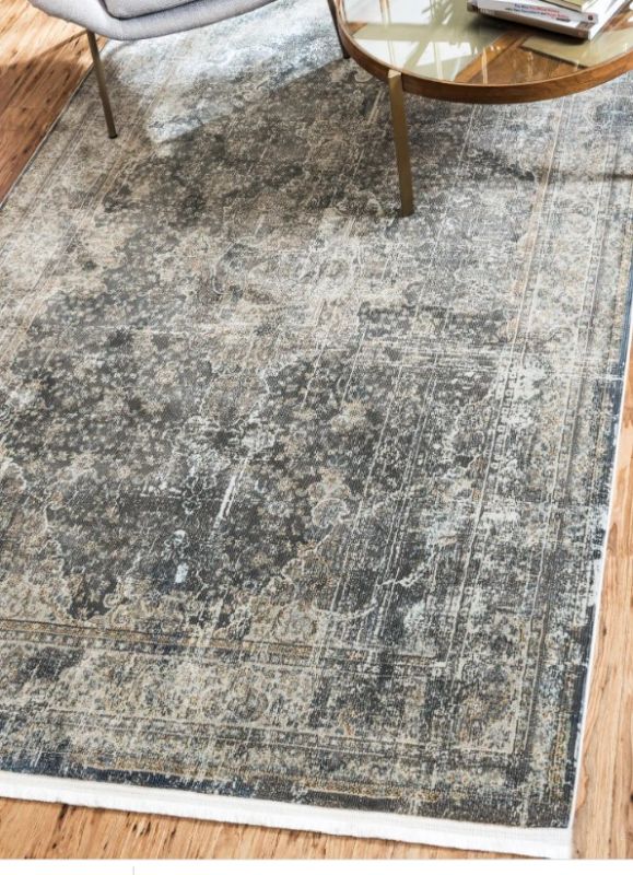 Photo 1 of 8' 4 x 10' Havana Rug fume/gray color