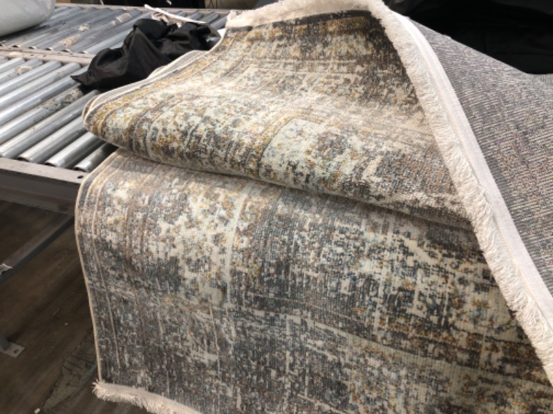 Photo 2 of 8' 4 x 10' Havana Rug fume/gray color