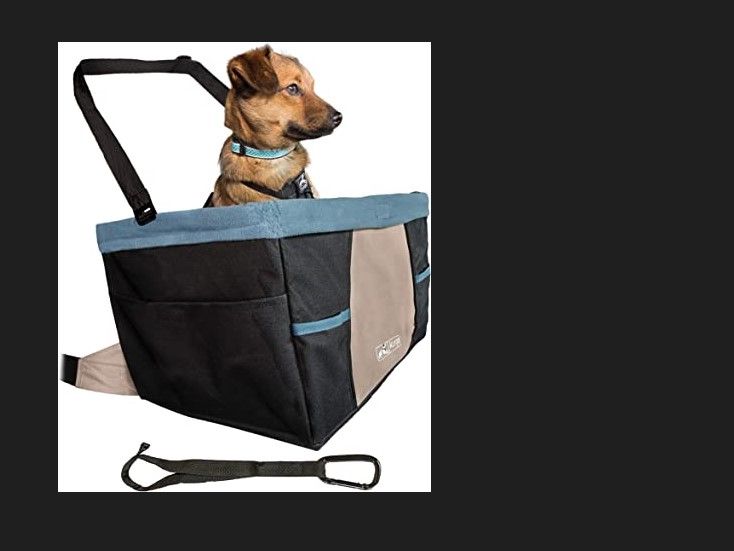 Photo 1 of 
Kurgo Dog Booster Seats for Cars - Pet Car Seats for Small Dogs and Puppies Weighing Under 30 lbs - Headrest Mounted - Dog Car Seat Belt Tether Included -.
