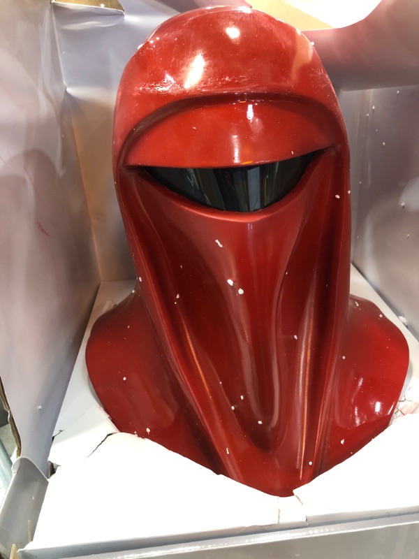 Photo 2 of *SCRATCHED* Star Wars Adult Supreme Edition Imperial Guard Helmet Costume One Size As Shown