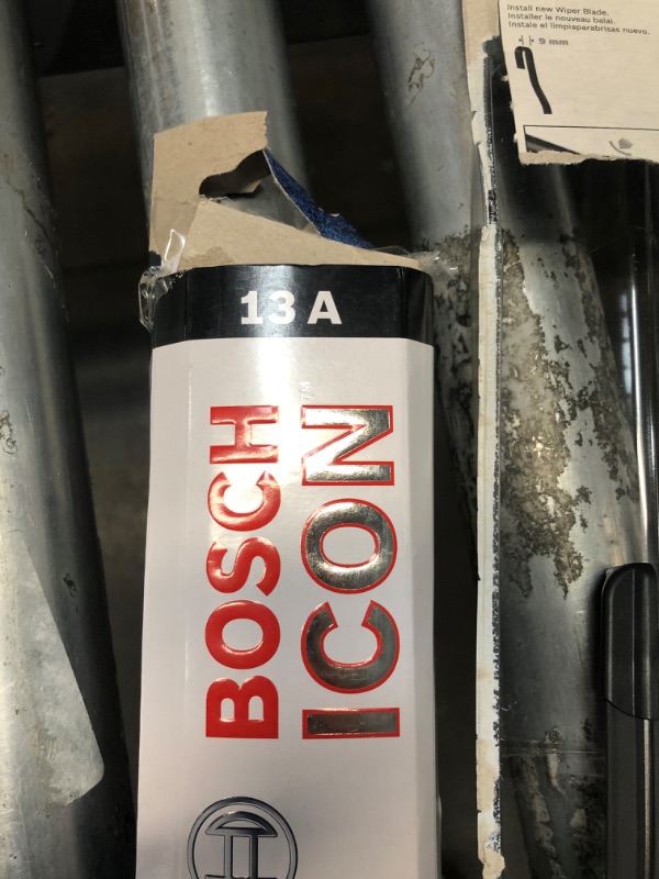 Photo 1 of Bosch ICON 13A Wiper Blade, Up to 40% Longer Life* - 13" (Pack of 1) 13A Single Wiper Blades