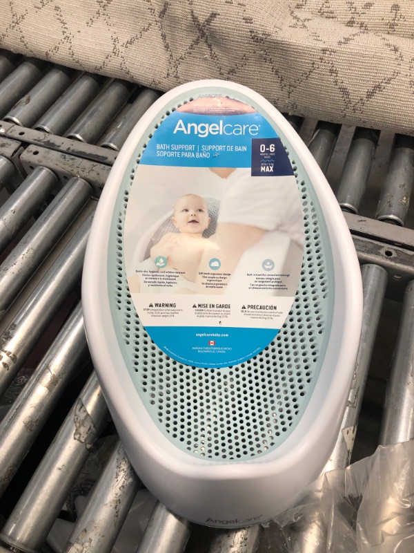 Photo 2 of Angelcare Baby Bath Support (Aqua) | Ideal for Babies Less than 6 Months Old