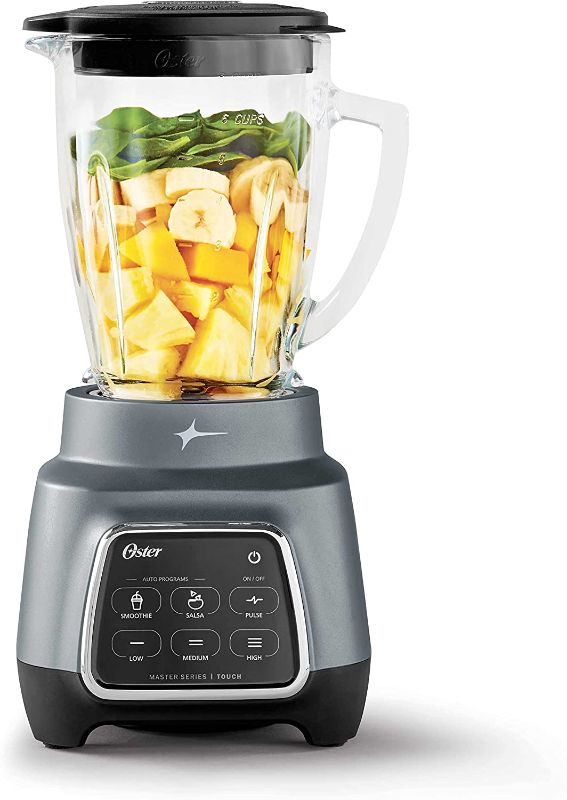 Photo 1 of 
Oster Touchscreen Blender, 6-Speed, 6-Cup, Auto-program -for Smoothie, Salsa, 800W, Multi-Function blender,