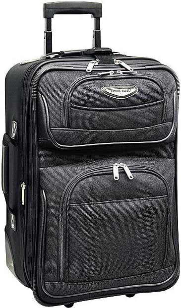 Photo 1 of Travel Select Unisex-Adult Amsterdam Expandable Rolling Upright Luggage, Gray, Carry-on 21-Inch
