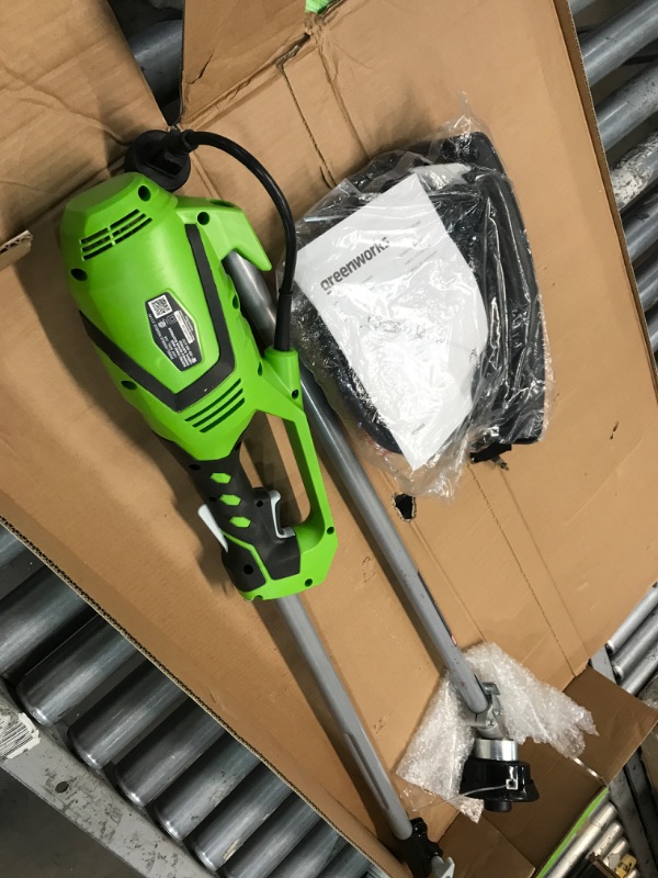 Photo 2 of **UNABLE TO TEST** Greenworks 10 Amp 18-Inch Corded String Trimmer (Attachment Capable), 21142 18" Corded TrimmerLPNPM966287982
