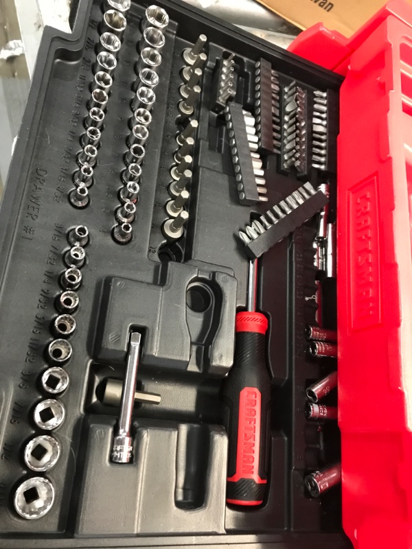 Photo 4 of **MISSING PARTS* CRAFTSMAN Mechanics Tool Set, 227-Piece (CMMT45302) 227 PC