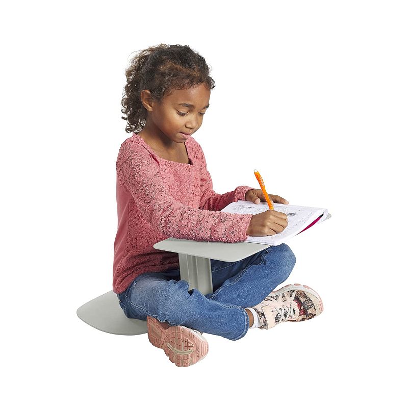 Photo 1 of ECR4Kids The Surf Portable Lap Desk, Flexible Seating, Light Grey
