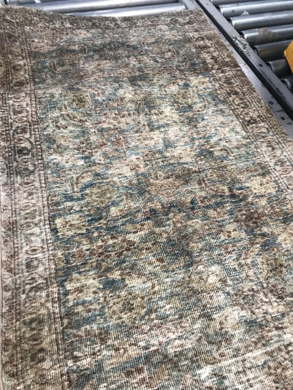 Photo 3 of Amber Lewis x Loloi Morgan Collection MOG-04 Sea / Sage, Traditional 2' x 3'-6" Rectangle Accent Rug feat. CloudPile™ Sea / Sage 2' x 3'-6" Rectangle