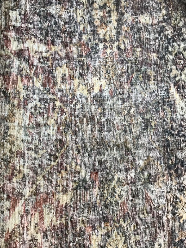 Photo 1 of Amber Lewis x Loloi Georgie Collection GER-02 bordeaux/anitque 3'9" x 5'6" Accent Rug
