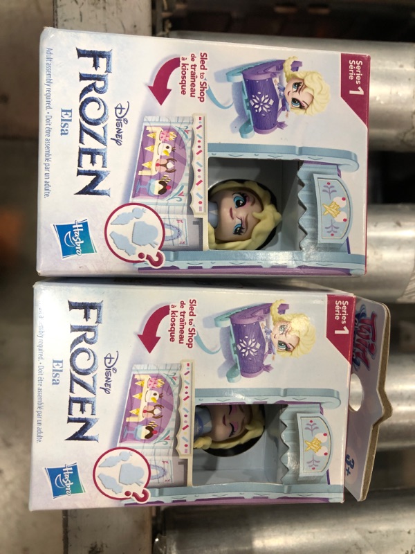 Photo 2 of 2 PACKS
Disney Frozen 2 Twirlabouts Series 1 Elsa Sled to Shop Playset, Includes Elsa Doll and Accessories, Toy for Kids 3 and Up