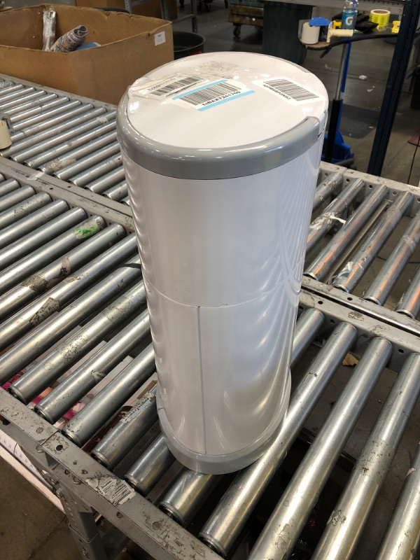 Photo 1 of Dekor Plus Hands-Free Diaper Pail | White | Easiest to Use | Just Step – Drop – Done | Doesn’t Absorb Odors | 20 Second Bag Change | Most Economical Refill System |Great for Cloth Diapers
