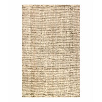 Photo 1 of 3 X5 Hiro Hand Woven Chunky Jute Area Rug Ivory - JONATHAN Y
