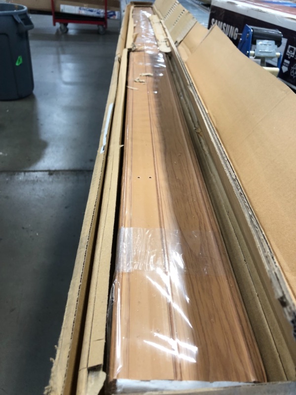 Photo 3 of **box has been opened**
LTL Home Products HSR3680K Regent Interior Accordion Folding Door, 36" x 80", Oak Brown 36" x 80" Oak Brown