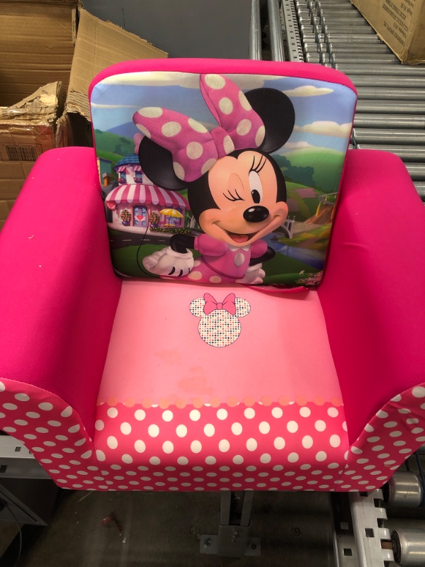 Photo 2 of Delta Children Disney Minnie Mouse Upholstered Chair