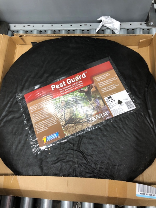 Photo 2 of Nuvue Products 32109 Pest Guard Cover, 52" x 52" x 54", Black