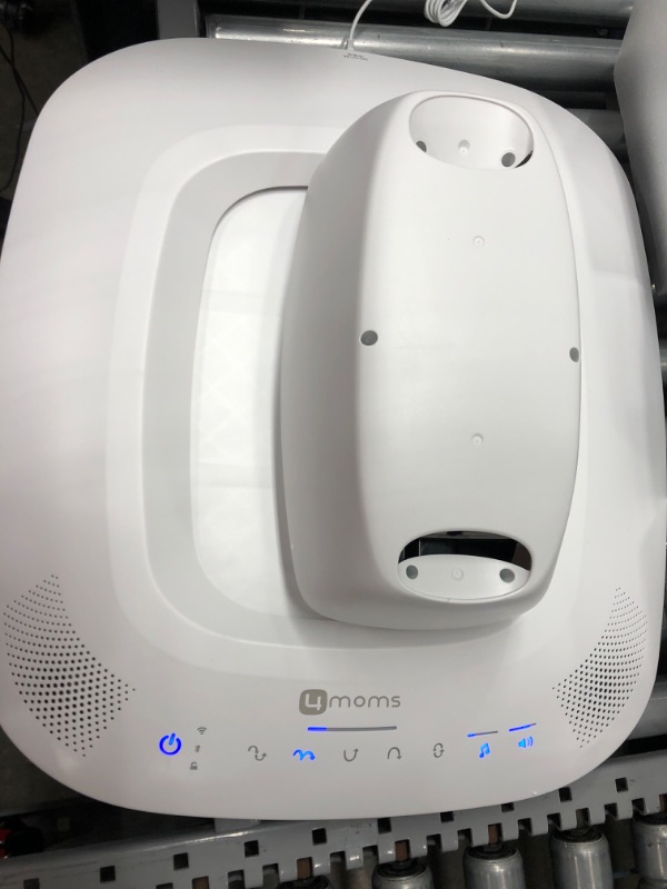 Photo 1 of 4moms MamaRoo Multi-Motion Baby Swing, Bluetooth Baby Swing with 5 Unique Motions, Grey Gray