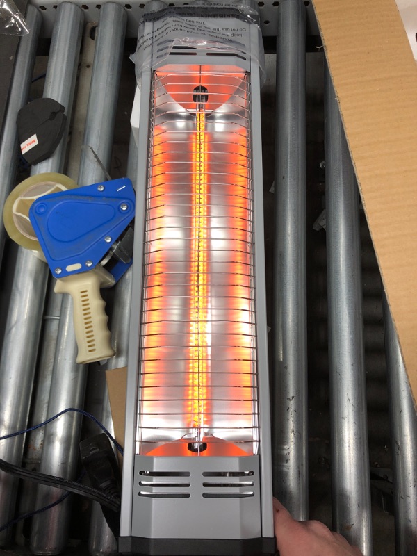 Photo 2 of Heat Storm HS-1500-OTR TRADESMAN 1500 Outdoor Infrared Heater, Size: Medium, Black