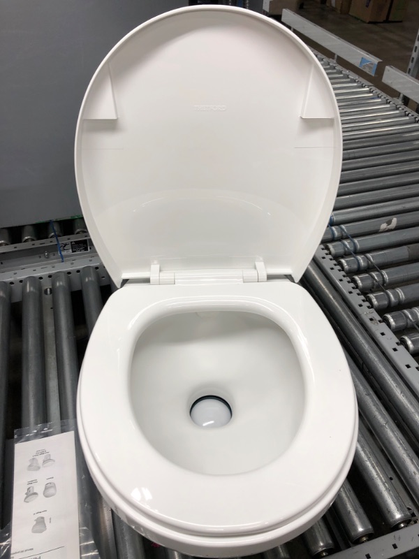Photo 1 of Thetford - 1223.131 42174 Aqua-Magic Residence RV Toilet with Water Saver, Low Profile/White White White