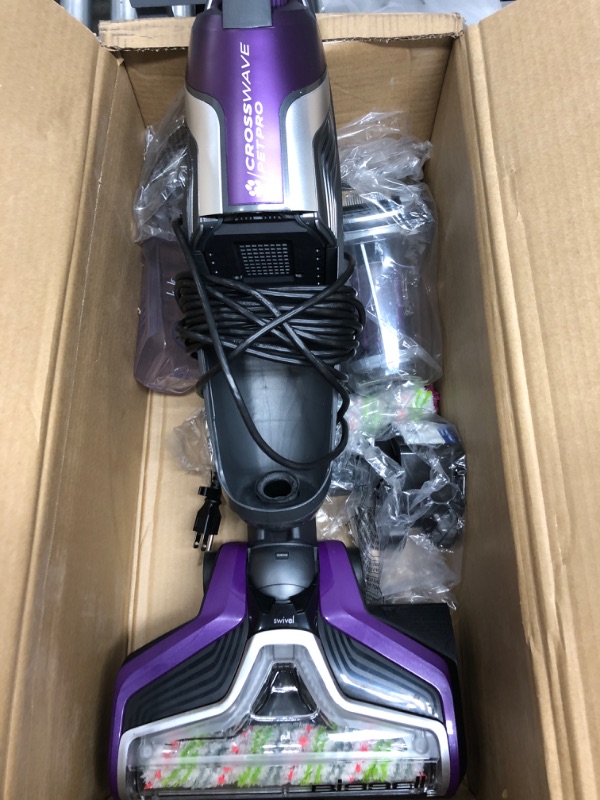 Photo 1 of Bissell Crosswave Pet Pro All in One Wet Dry Vacuum Cleaner and Mop for Hard Floors and Area Rugs, 2306A