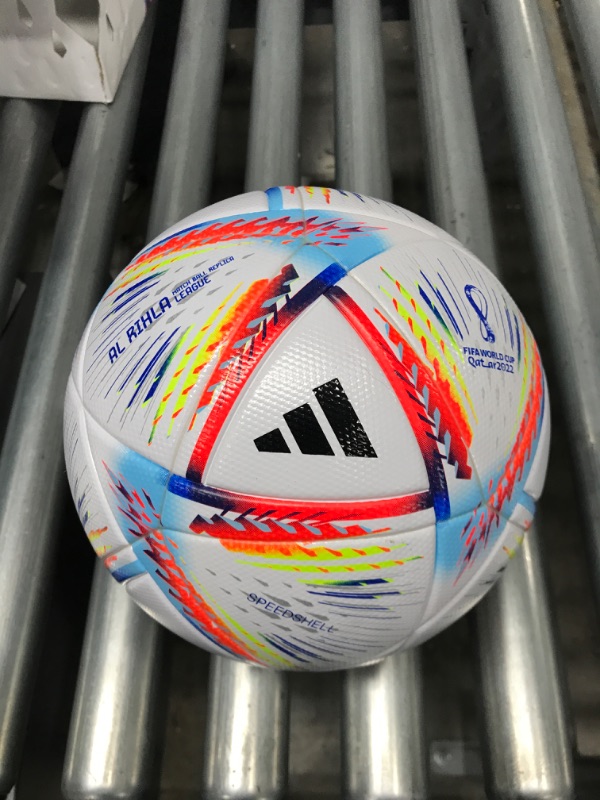 Photo 1 of adidas Rihla World Cup League Ball in Box (5)
