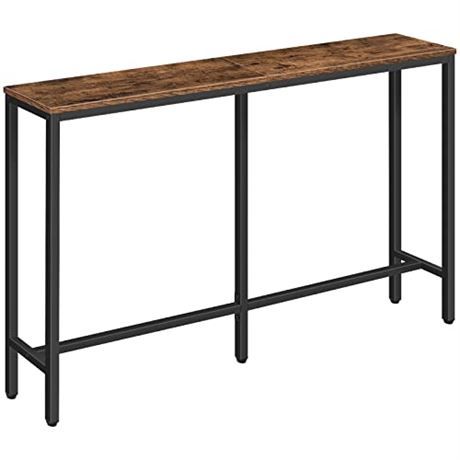 Photo 1 of ALLOSWELL Console Table, Narrow Entryway Table, 47.2 Inches Sofa Table, Couch Ta
