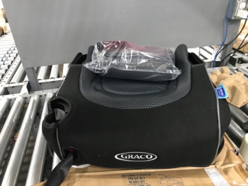 Photo 3 of Graco® TurboBooster® LX Backless Booster with Affix Latch | Backless Booster Seat for Big Kids Transitioning to Vehicle Seat Belt, Rio