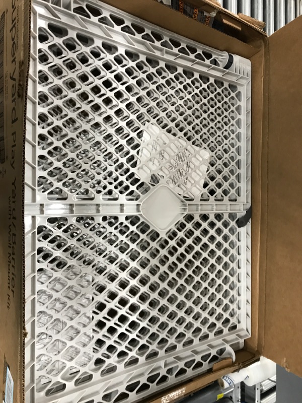 Photo 1 of Toddleroo by North States Superyard 6 Panel Baby Play Yard/Barrier with Wall Mount Kit: Create a safe play area or extra wide baby gate anywhere. 38.5" - 201" wide
