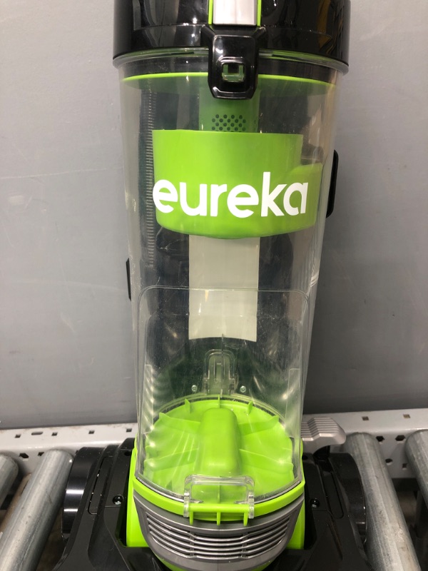 Photo 3 of Eureka Airspeed Ultra-Lightweight Compact Bagless Upright Vacuum Cleaner, Replacement Filter, Green AirSpeed + replacement filter
**Tested**