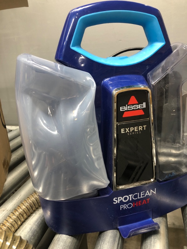 Photo 5 of Bissell SpotClean ProHeat Portable Spot and Stain Carpet Cleaner, 2694, Blue
