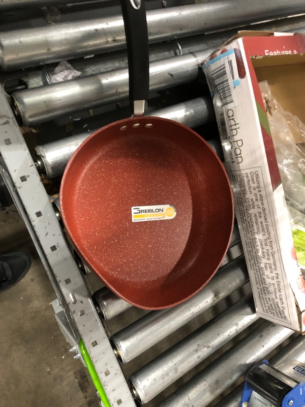 Photo 3 of **missing lid & dented**
10" Stone Earth Frying Pan and Lid Set by Ozeri, with 100% APEO & PFOA-Free Stone-Derived Non-Stick Coating from Germany