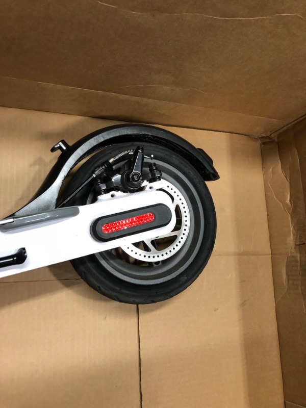 Photo 5 of **used- minor scratches**
Hover-1 Alpha Electric Scooter | 18MPH, 12M Range, 5HR Charge, LCD Display, 10 Inch High-Grip Tires, 264LB Max Weight, Cert. & Tested - Safe for Kids, Teens & Adults
