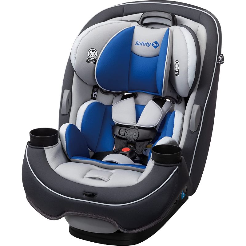 Photo 1 of **used**
Safety 1st Grow and Go All-in-One Convertible Car Seat, Rear-facing 5-40 pounds, Forward-facing 22-65 pounds, and Belt-positioning booster 40-100 pounds, Carbon Wave
