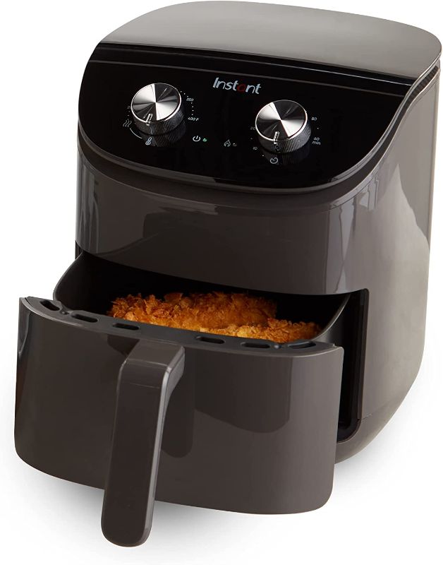 Photo 1 of Instant Essentials 4QT Air Fryer Oven, From the Makers of Instant Pot with EvenCrisp Technology, Nonstick and Dishwasher-Safe Basket, Fast Cooking, Easy-to-Use, Includes Free App with over 100 Recipes
