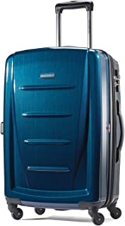 Photo 1 of Samsonite Winfield 2 Hardside Expandable Luggage with Spinner Wheels, Checked-Medium 24-Inch,